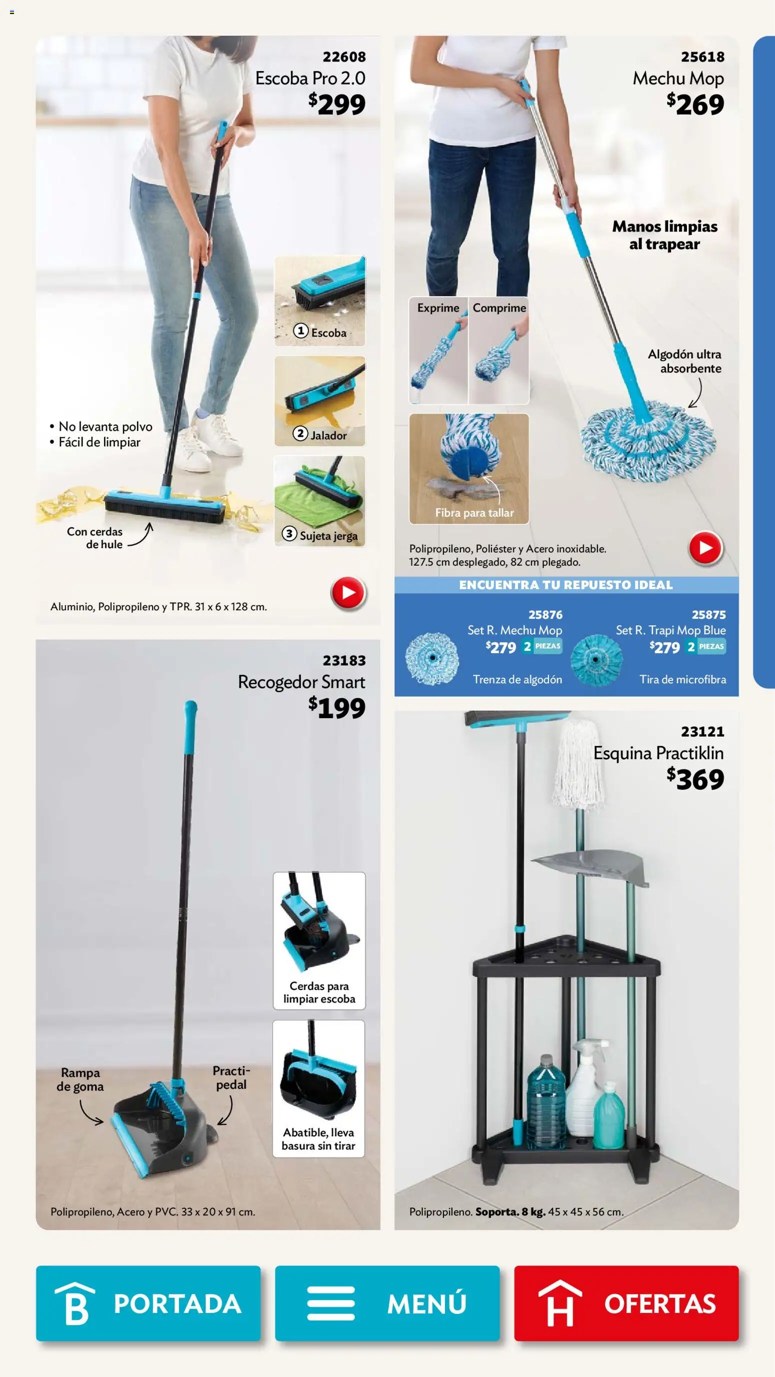 Nuevas ofertas de Betterware válidas en toda la República Mexicana desde el 01.06.2026. ¡Encuentra las mejores ofertas en Betterware campaña 6 2026! | Página: 104