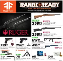 Preview of Mills Fleet Farm weekly ads valid from 10/19/2026