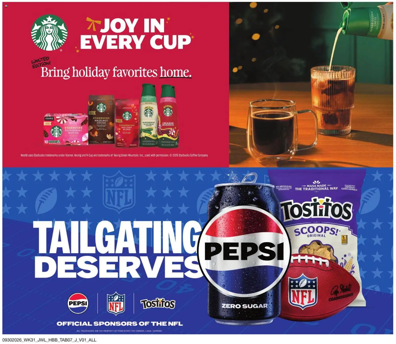Jewel Osco Specialty Publication - valid from 09/30/2026 | Page: 7 | Products: Corn, Peppermint, Coffee, Pepsi