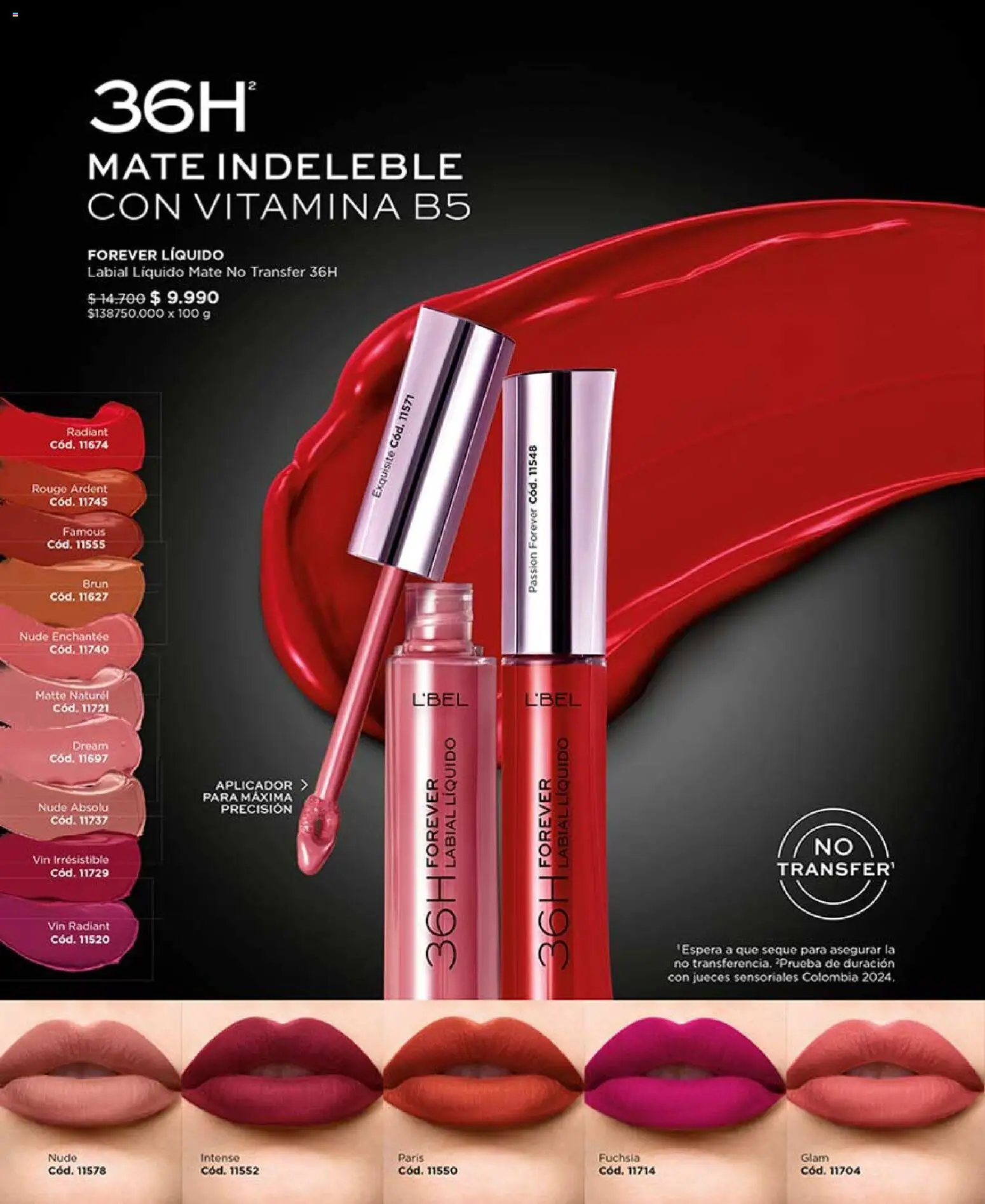 Catálogo L'Bel Campaña 6 │ válido desde el 31.03.2026 | Página: 82 | Productos: Mate, Labial