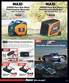 Preview of Repco catalogue - valid from 03.06.2026 | Page: 11 | Products: Battery, Charger, Screen