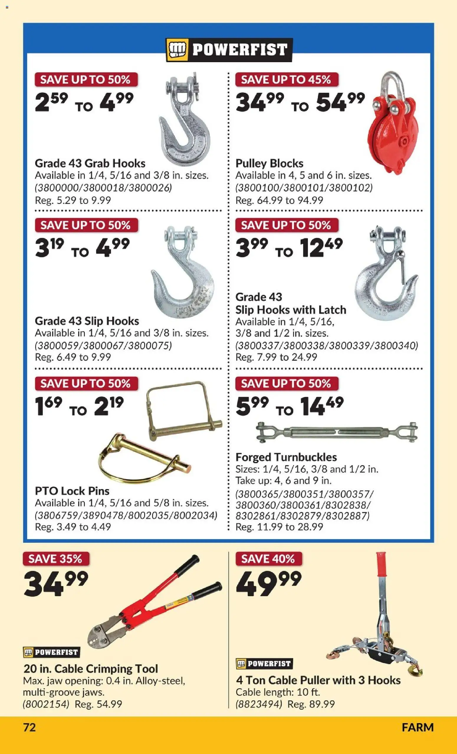 Princess Auto flyer valid from Aug 11, 2026 | Page: 79 | Products: Cable