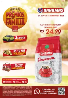Bahamas Supermercados ofertas da Quinzena - Pré-Visualização do folheto da loja Bahamas Supermercados, válido de 07/09/2026