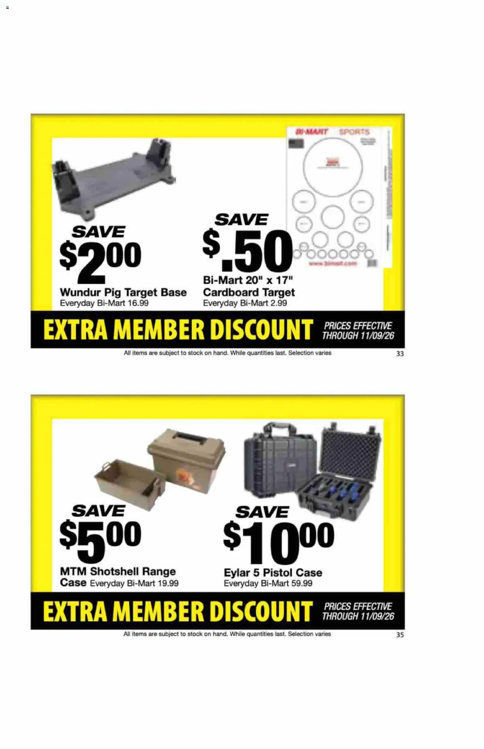 Bi-Mart Extra Member Discount Book - valid from 10/27/2026 | Page: 19
