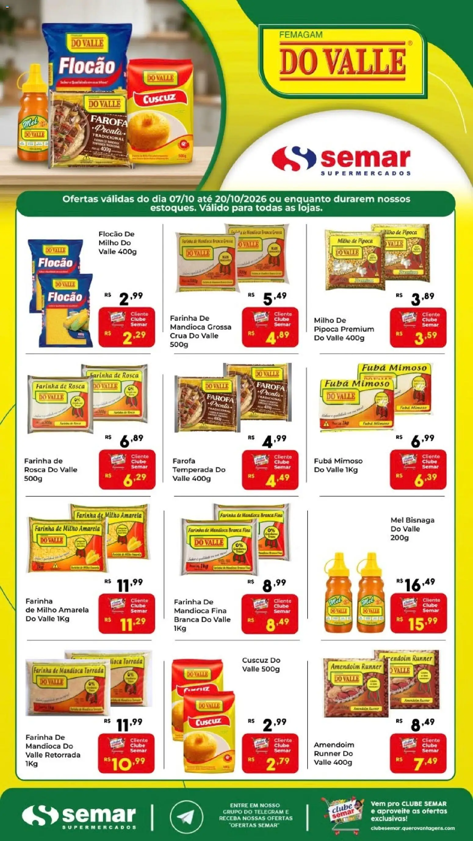 Semar Supermercado Folheto - válido de 07/10/2026 | Página: 1