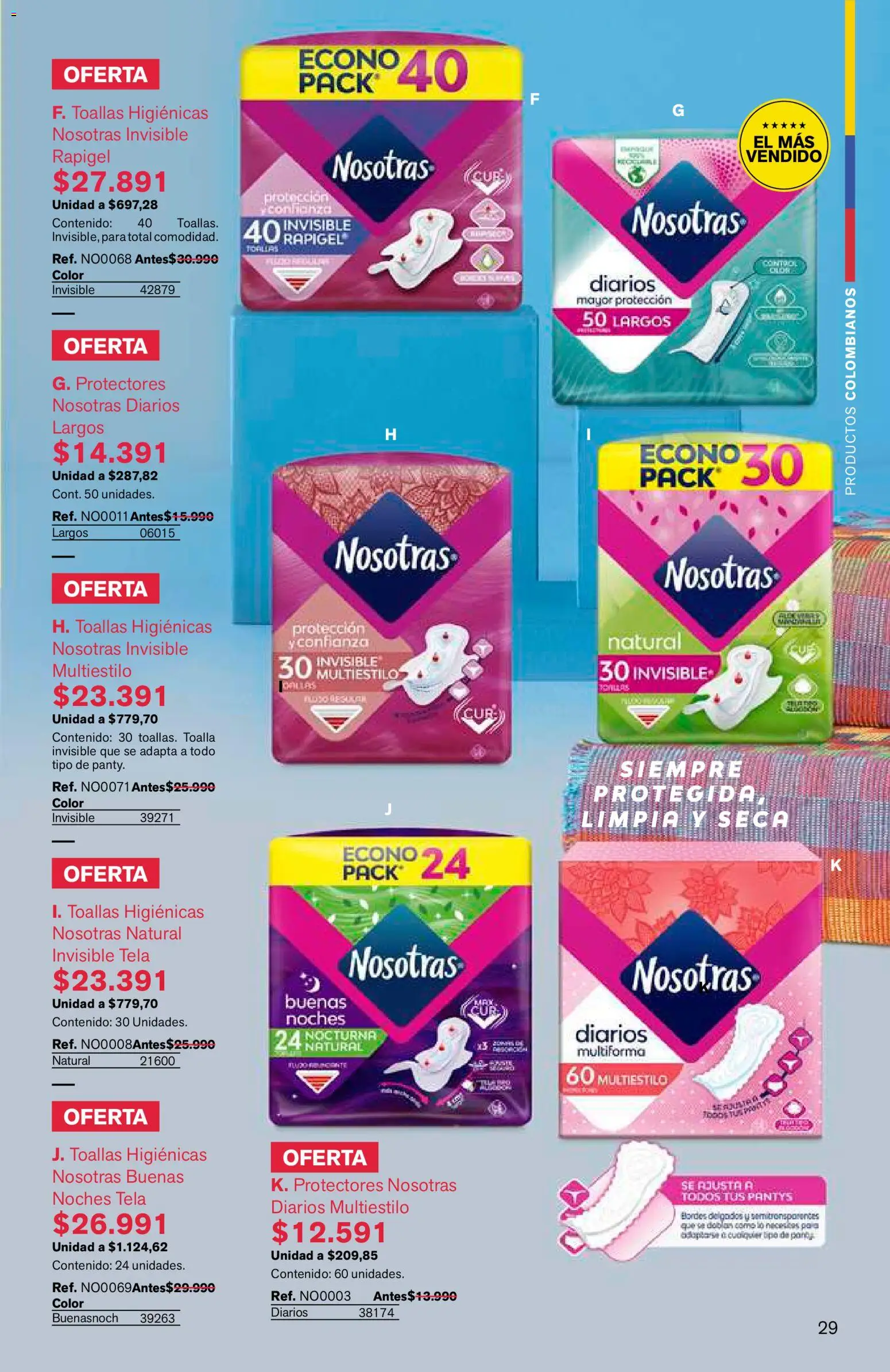 Leonisa revista - valida desde el 25/06/2026 | Página: 29 | Productos: Té, Toalla, Toallas