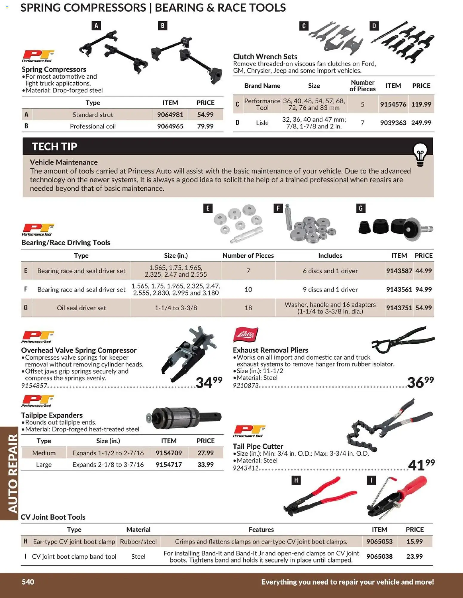 Princess Auto flyer valid from 21.04.2026 | Page: 76 | Products: Cutter, Fan, Oil