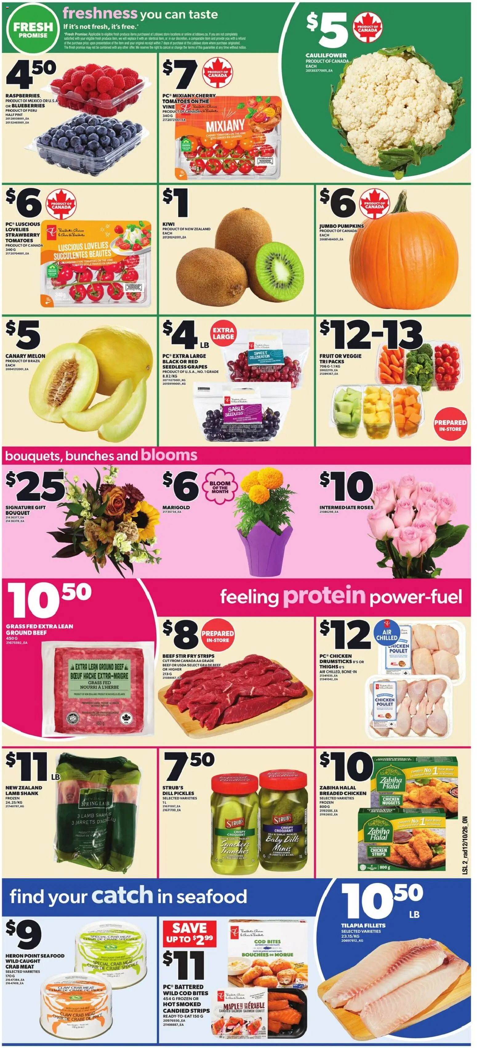 Loblaws flyer valid from Oct 15, 2026 | Page: 3