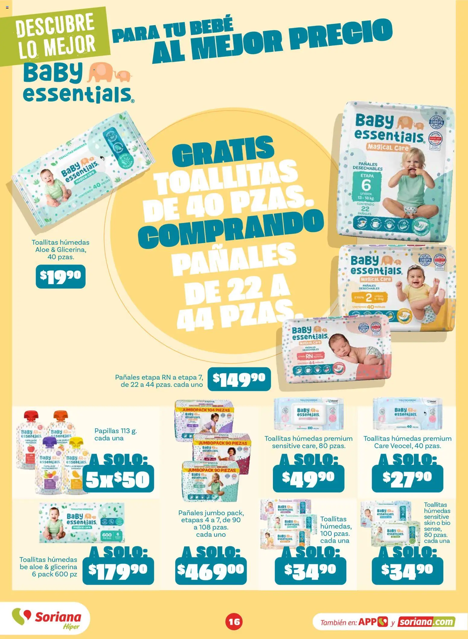 Nuevas ofertas de Soriana válidas en toda la República Mexicana desde el 18/09/2026. ¡Encuentra las mejores ofertas en Soriana Descubre lo mejor al mejor precio Híper Nacional! | Página: 16
