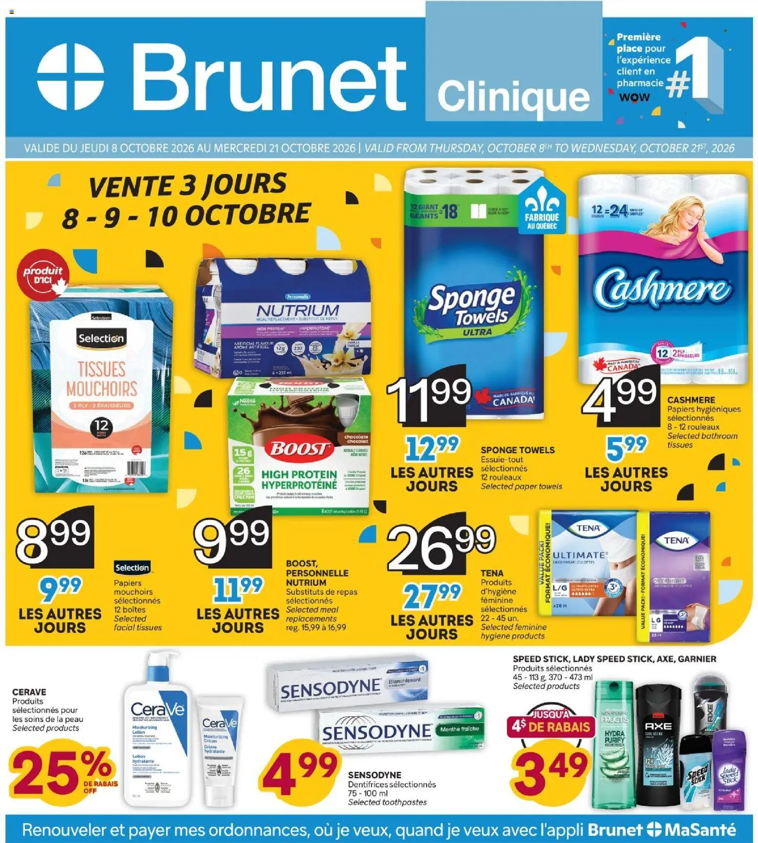 Brunet flyer valid from Oct 8, 2026 | Page: 1