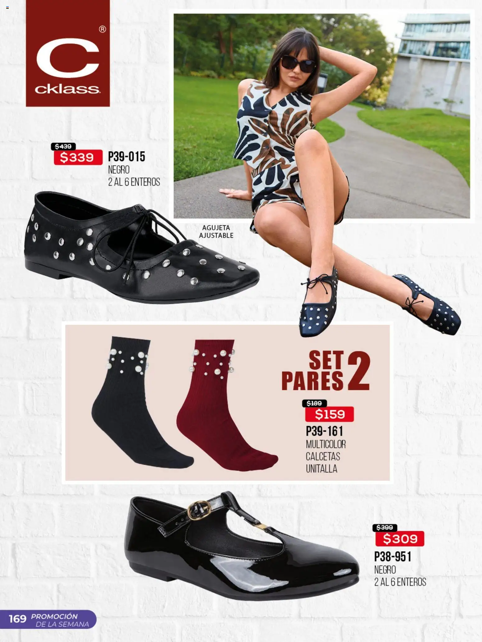 Nuevas ofertas de Cklass válidas en toda la República Mexicana desde el 30.03.2026. ¡Encuentra las mejores ofertas en Cklass catálogo Promo semanal! | Página: 170 | Productos: Calcetas
