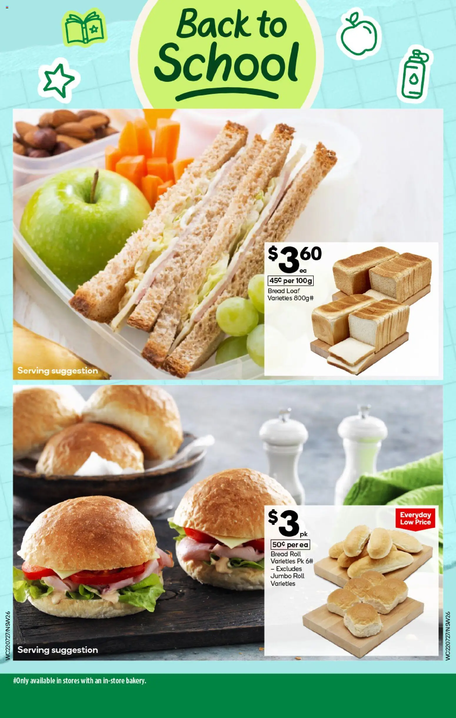 Woolworths catalogue - valid from 22/07/2026 | Page: 26 | Products: Bread