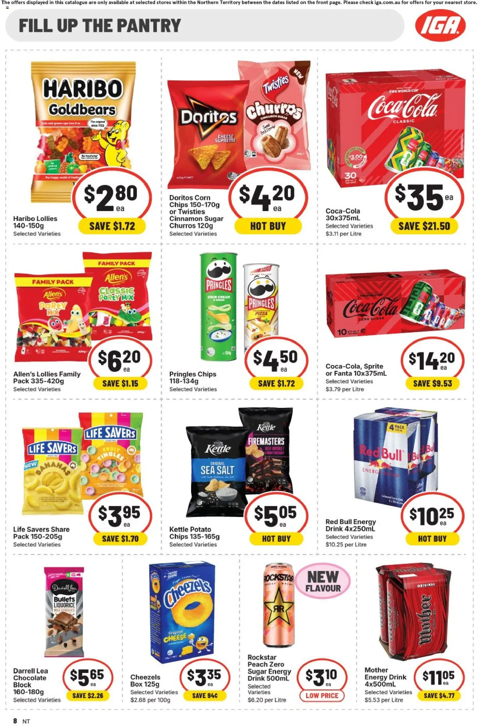 IGA catalogue - valid from 15/07/2026 | Page: 8 | Products: Chicken, Beef, Prawns, Pepper