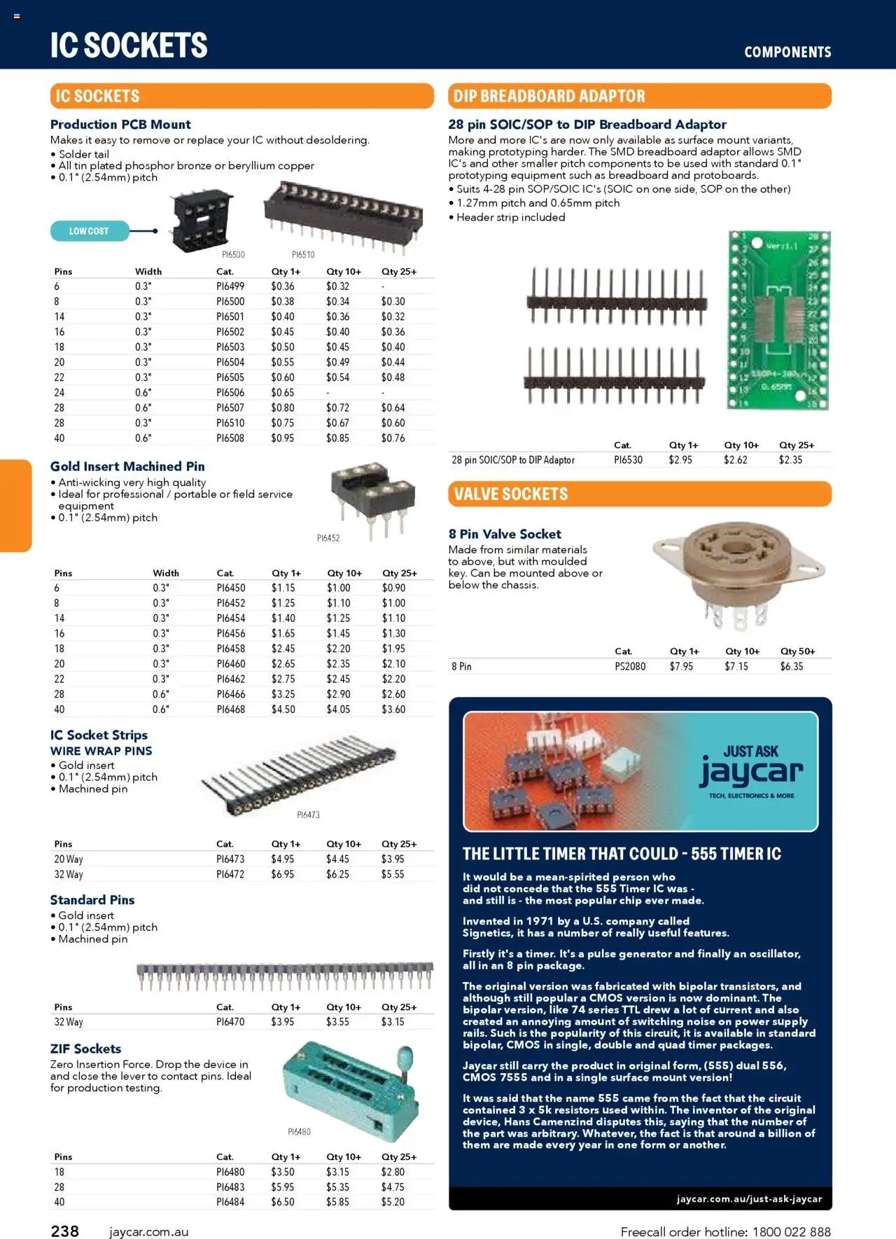 Jaycar catalogue - valid from 09/07/2025 | Page: 238 | Products: Adaptor, Portable, Strip, Timer