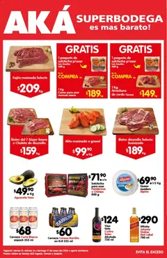 Vista previa de  Arteli folleto Carnita Asada Aká Superbodegas Foraneas, nuevo folleto de la tienda, válido en México a partir del 15.05.2026
