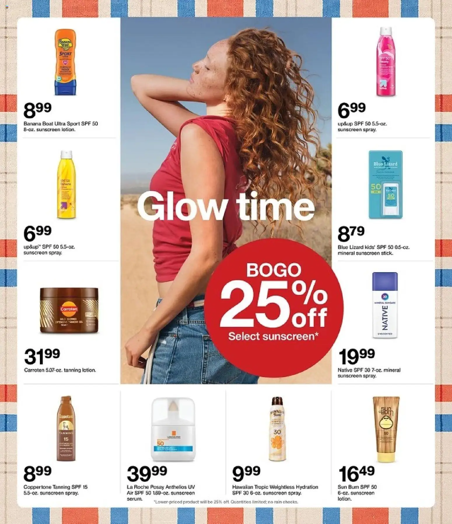 Target Weekly Ad - valid from 06/28/2026 | Page: 4 | Products: Sunscreen