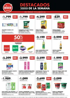Vista previa Disco Ofertas válido desde el 18/09/2026