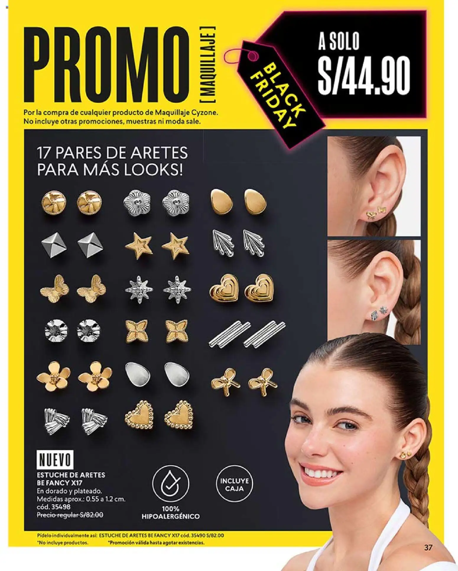 Catálogo CyZone válido desde 03/10/2026 | Página: 39 | Productos: Caja, Maquillaje