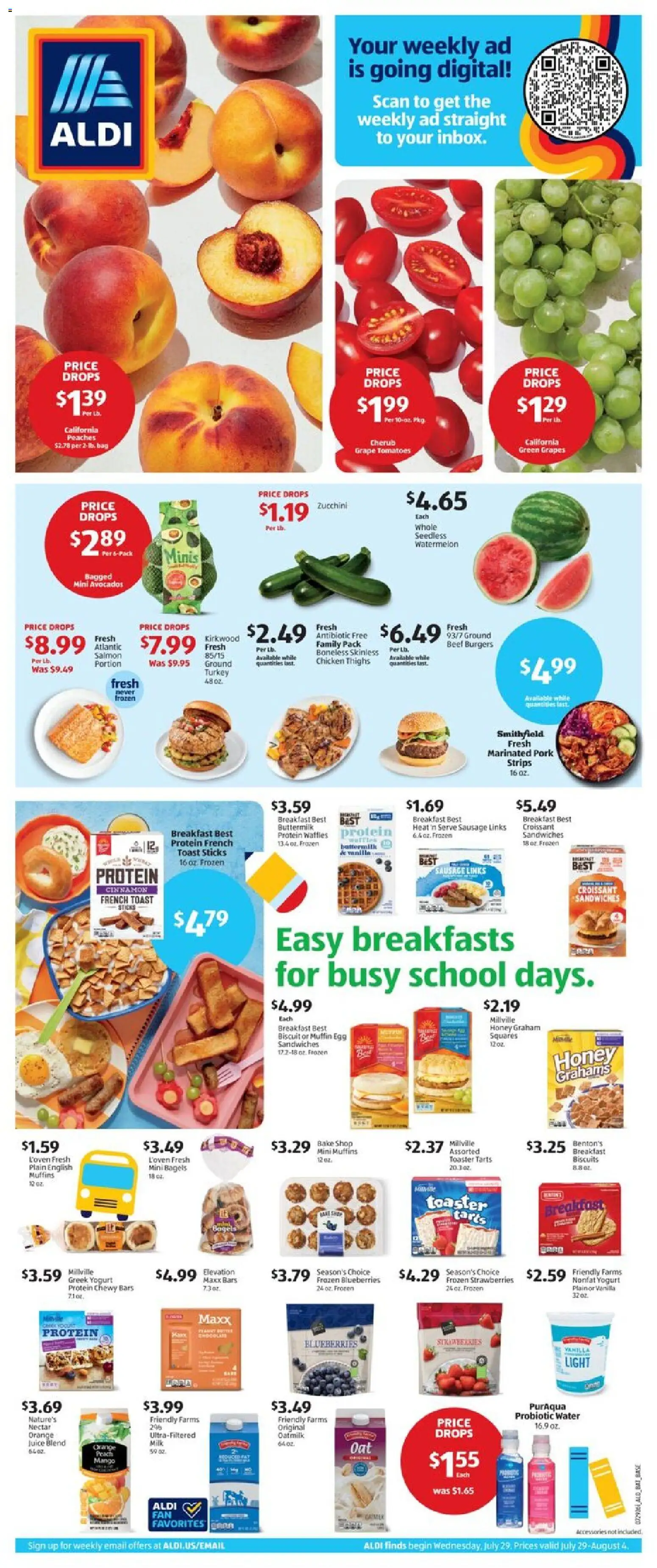 Aldi Weekly Ad - valid from 07/29/2026 | Page: 1