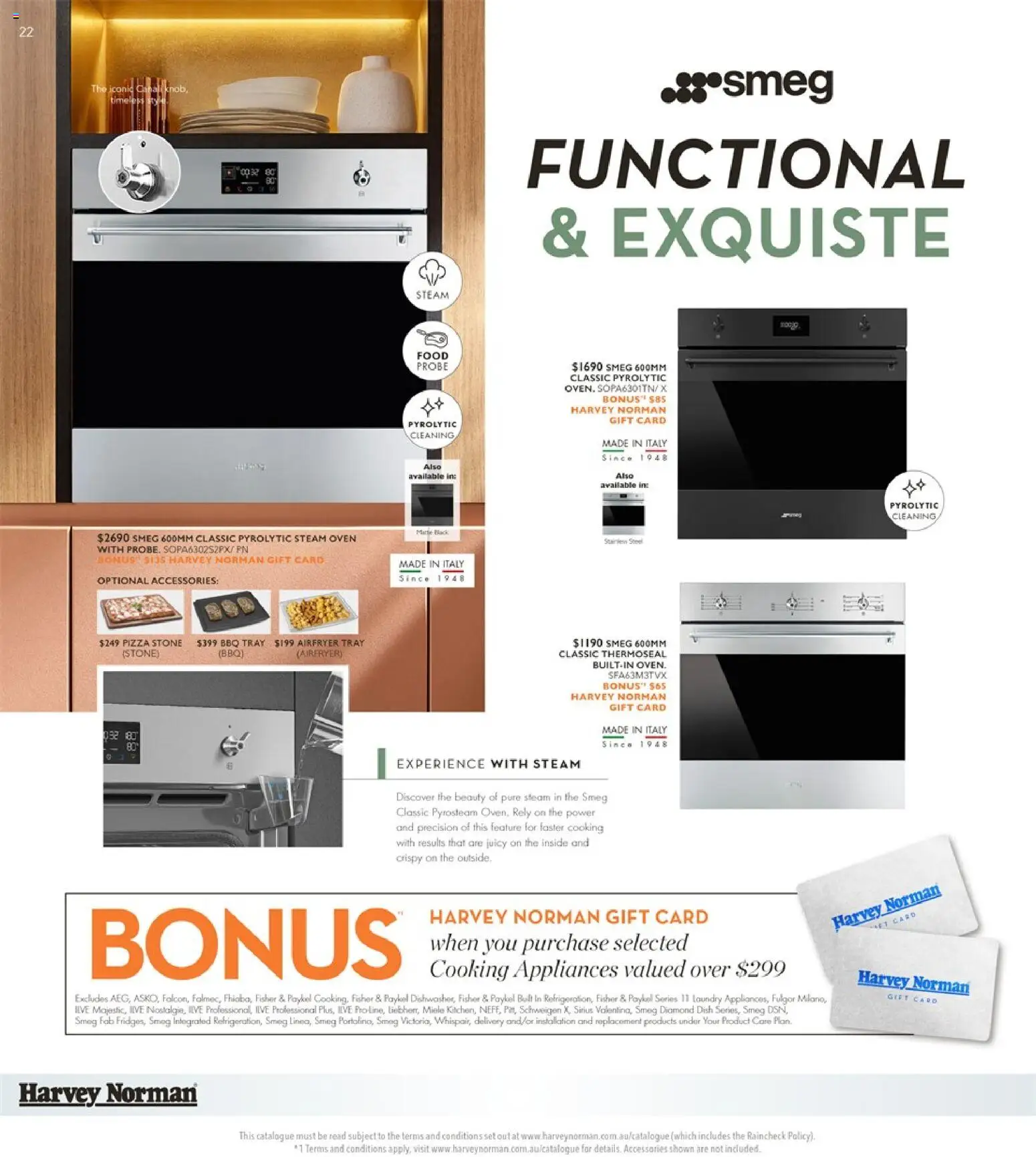 Harvey Norman catalogue - valid from 29.04.2026 | Page: 22 | Products: Diamond, Accessories, Laundry, Oven