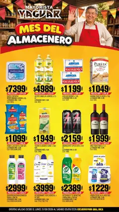 Vista previa Yaguar - Oferta Semanal General Roca válido desde el 31/08/2026