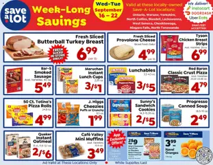 Preview of Save a Lot weekly ads valid from 09/16/2026