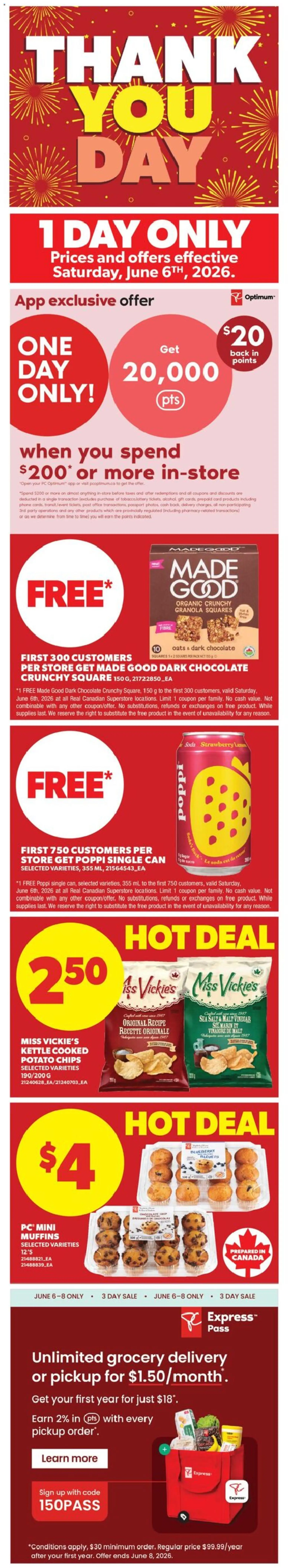 Real Canadian Superstore flyer valid from 04.06.2026 | Page: 1