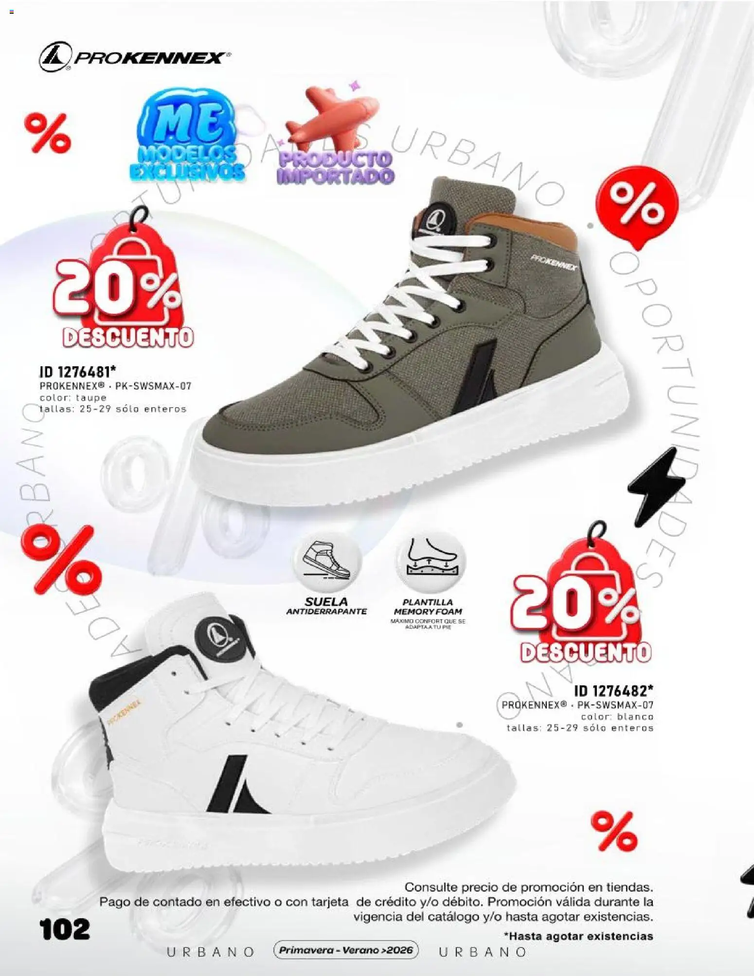 Nuevas ofertas de Price Shoes válidas en toda la República Mexicana desde el 03/07/2026. ¡Encuentra las mejores ofertas en Price Shoes catálogo Oportunidades Urbano! | Página: 102 | Productos: Baño