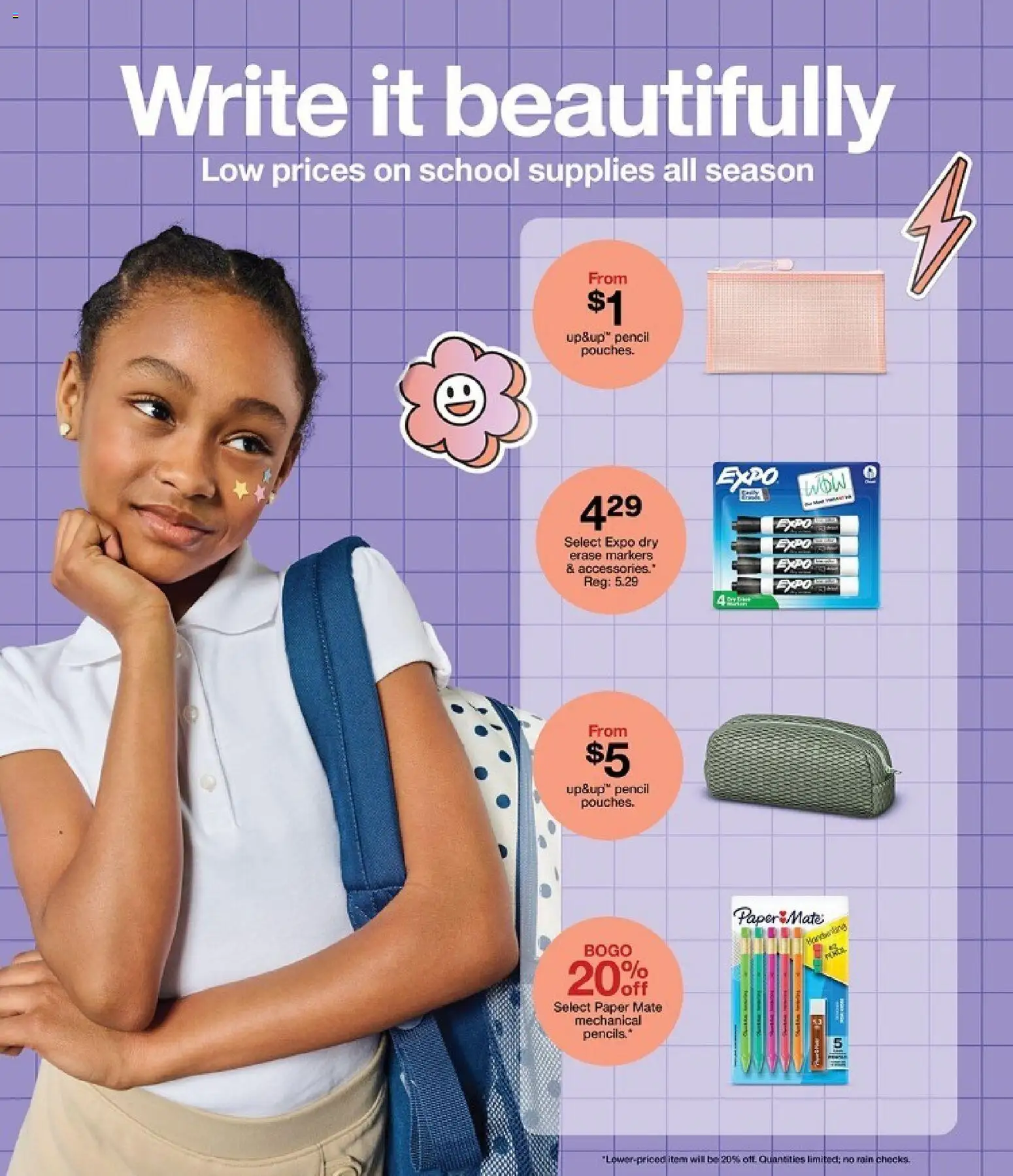 Target Weekly Ad - valid from 07/12/2026 | Page: 7 | Products: Pencil