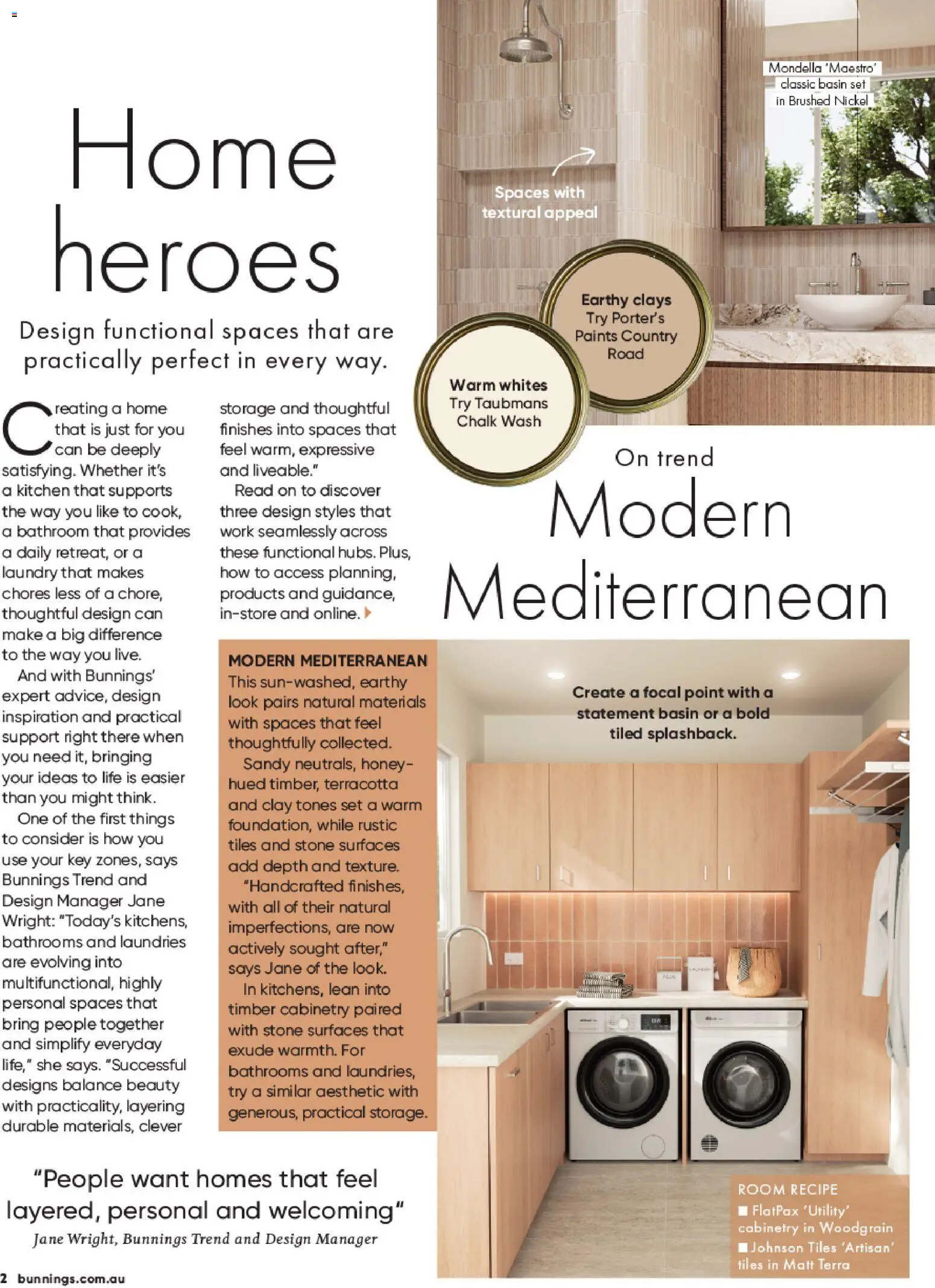 Bunnings Warehouse catalogue - valid from 01/08/2026 | Page: 39 | Products: Honey, Clay, Laundry, Tiles