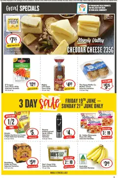 Preview of IGA Local Grocer SA - valid from 17.06.2026 | Page: 4 | Products: Cheese, Ginger, Muffins, Ice cream