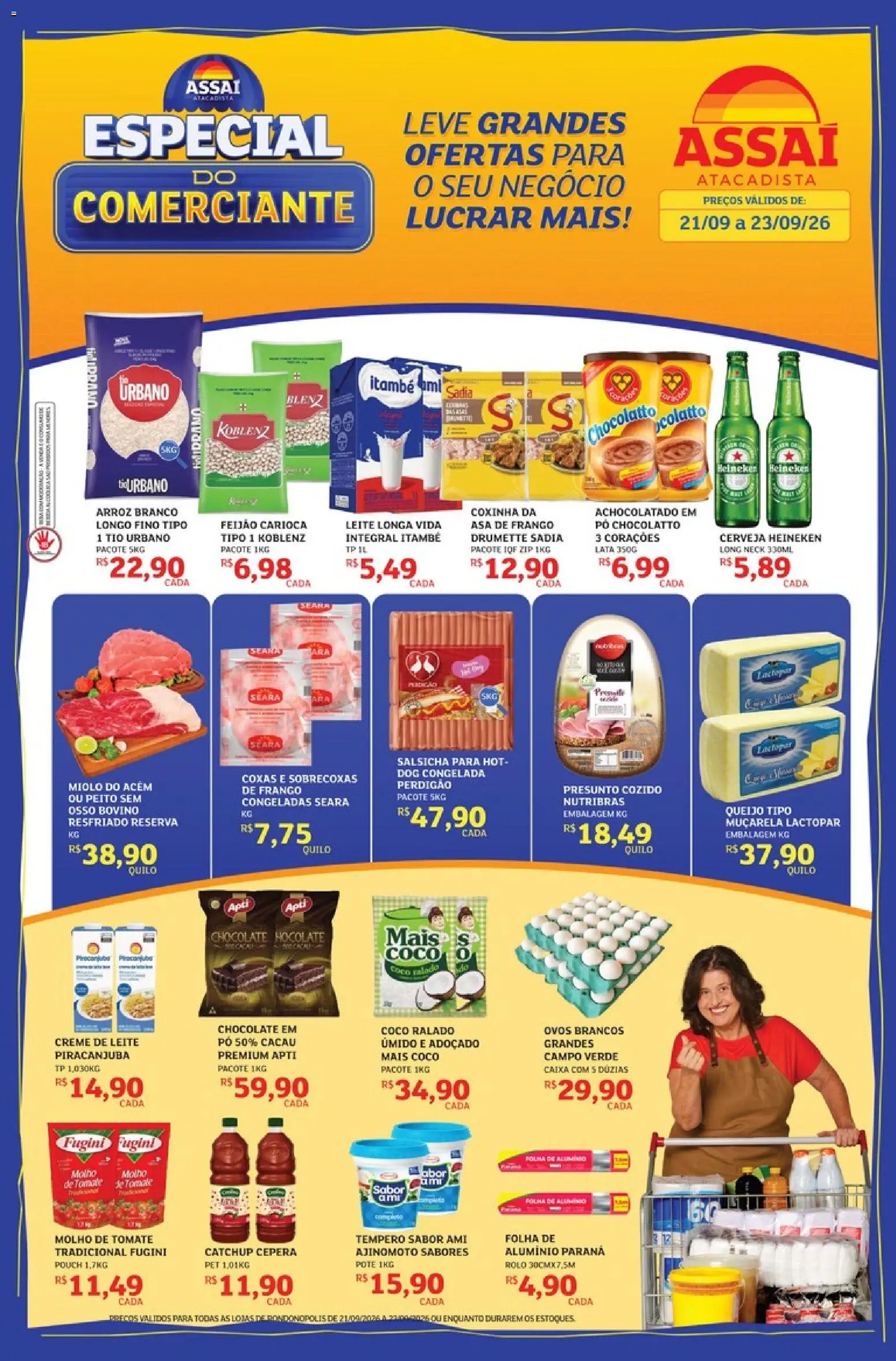 Assai Atacadista Segunda-feira 21 Setembro