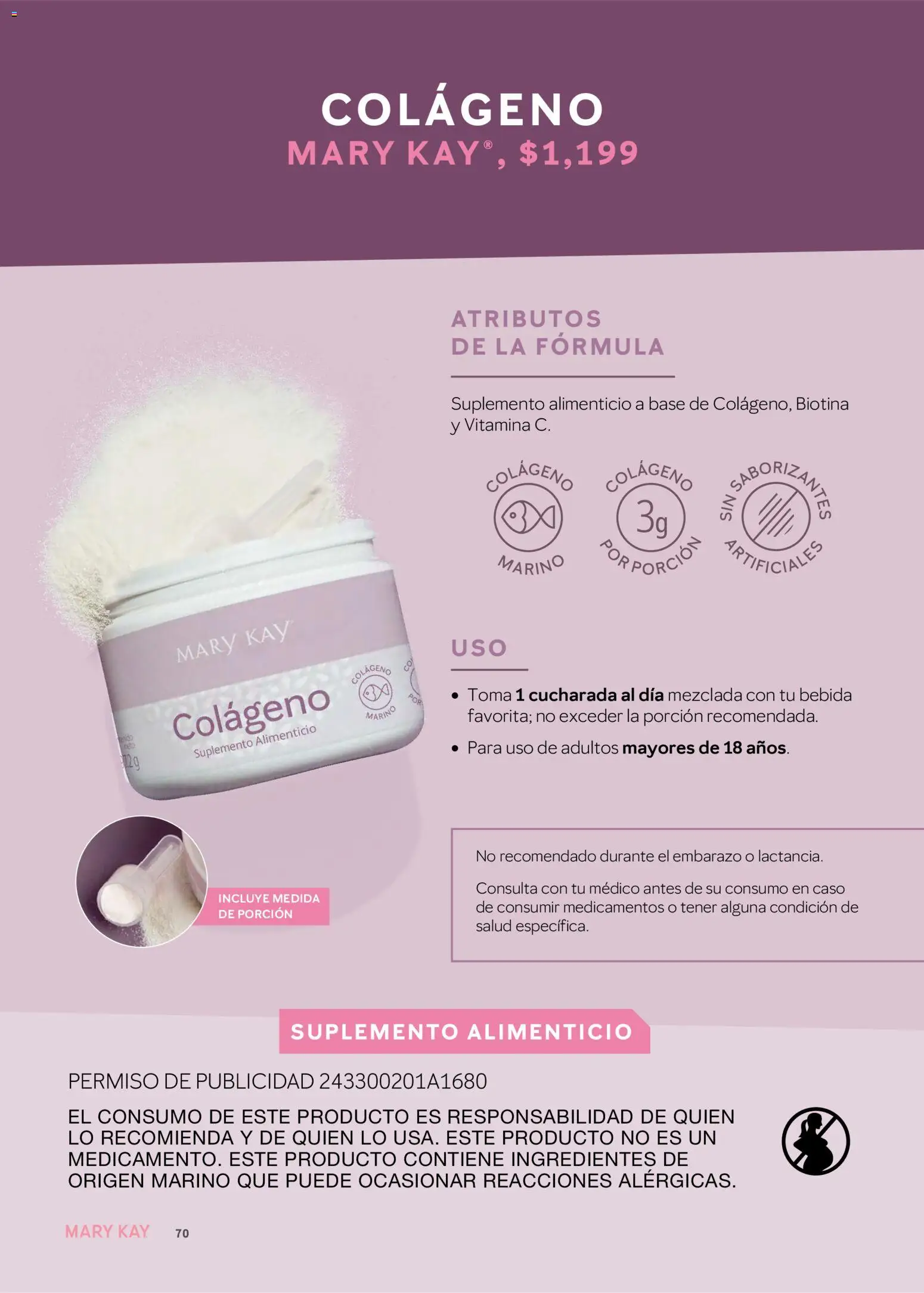 Nuevas ofertas de Mary Kay válidas en toda la República Mexicana desde el 01/07/2026. ¡Encuentra las mejores ofertas en Catálogo Mary Kay Julio Agosto 2026! | Página: 70