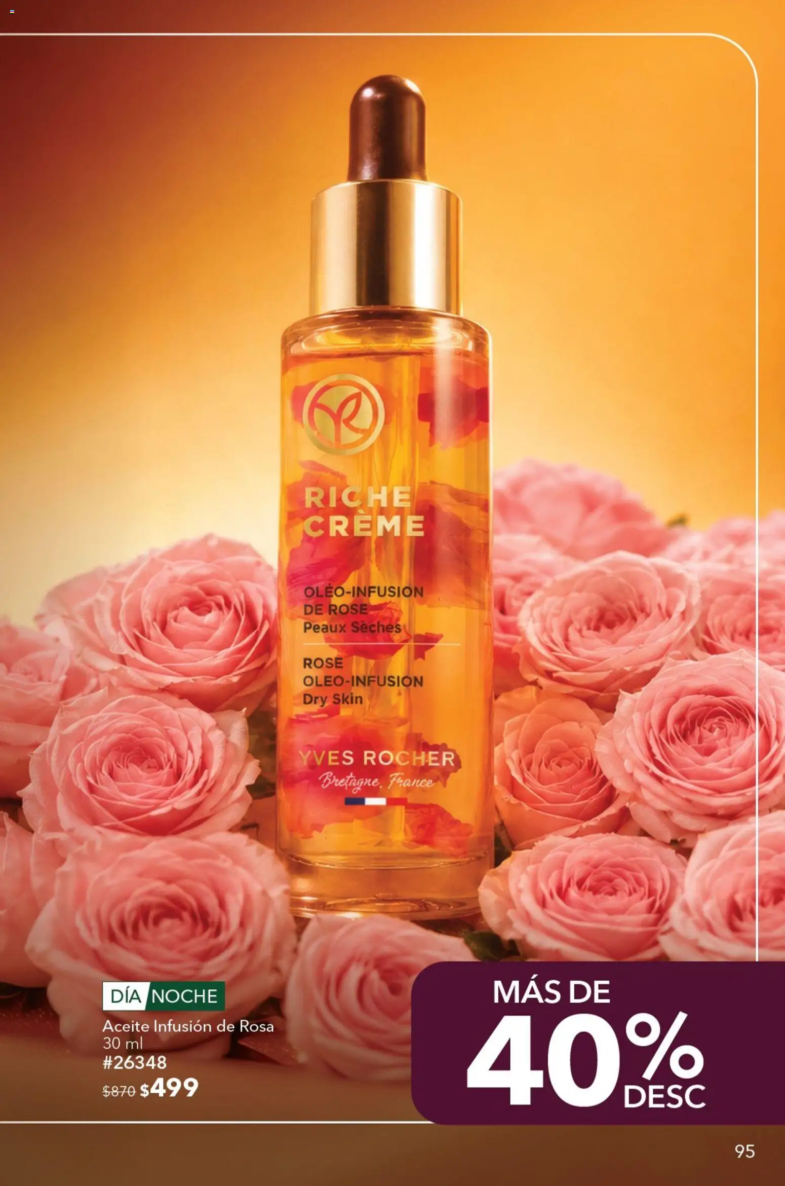 Nuevas ofertas de Yves Rocher válidas en toda la República Mexicana desde el 04/08/2026. ¡Encuentra las mejores ofertas en Yves Rocher campaña 11 2026! | Página: 99 | Productos: Aceite