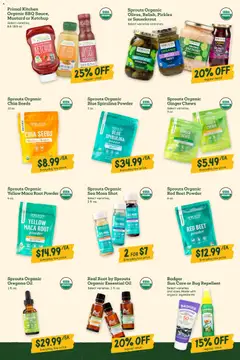 Preview of Sprouts weekly ads valid from 07/01/2026 | Page: 7 | Products: Oil, Ketchup, Lemon, Beet