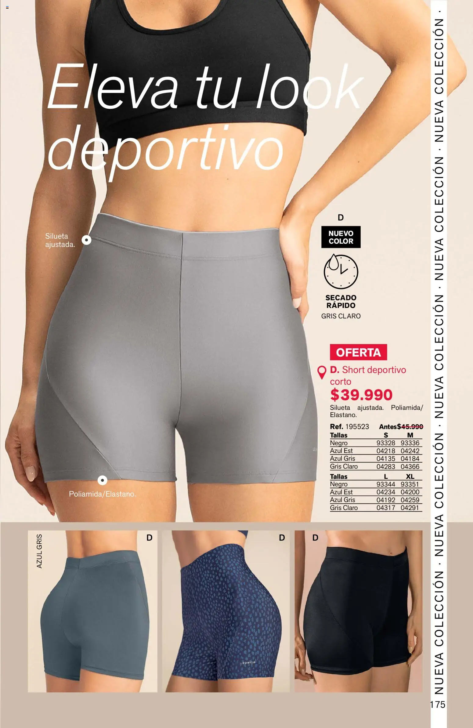 Leonisa revista - valida desde el 04.06.2026 | Página: 175 | Productos: Short