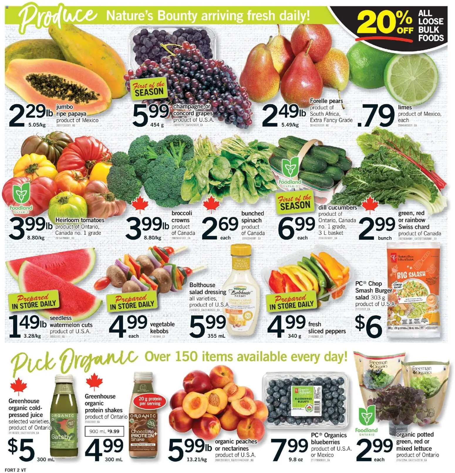 Fortinos flyer valid from Jul 2, 2026 | Page: 3