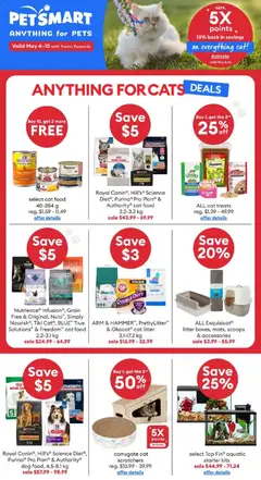 Preview of Petsmart weekly flyer / circulaire from shop Petsmart valid from 04.05.2026