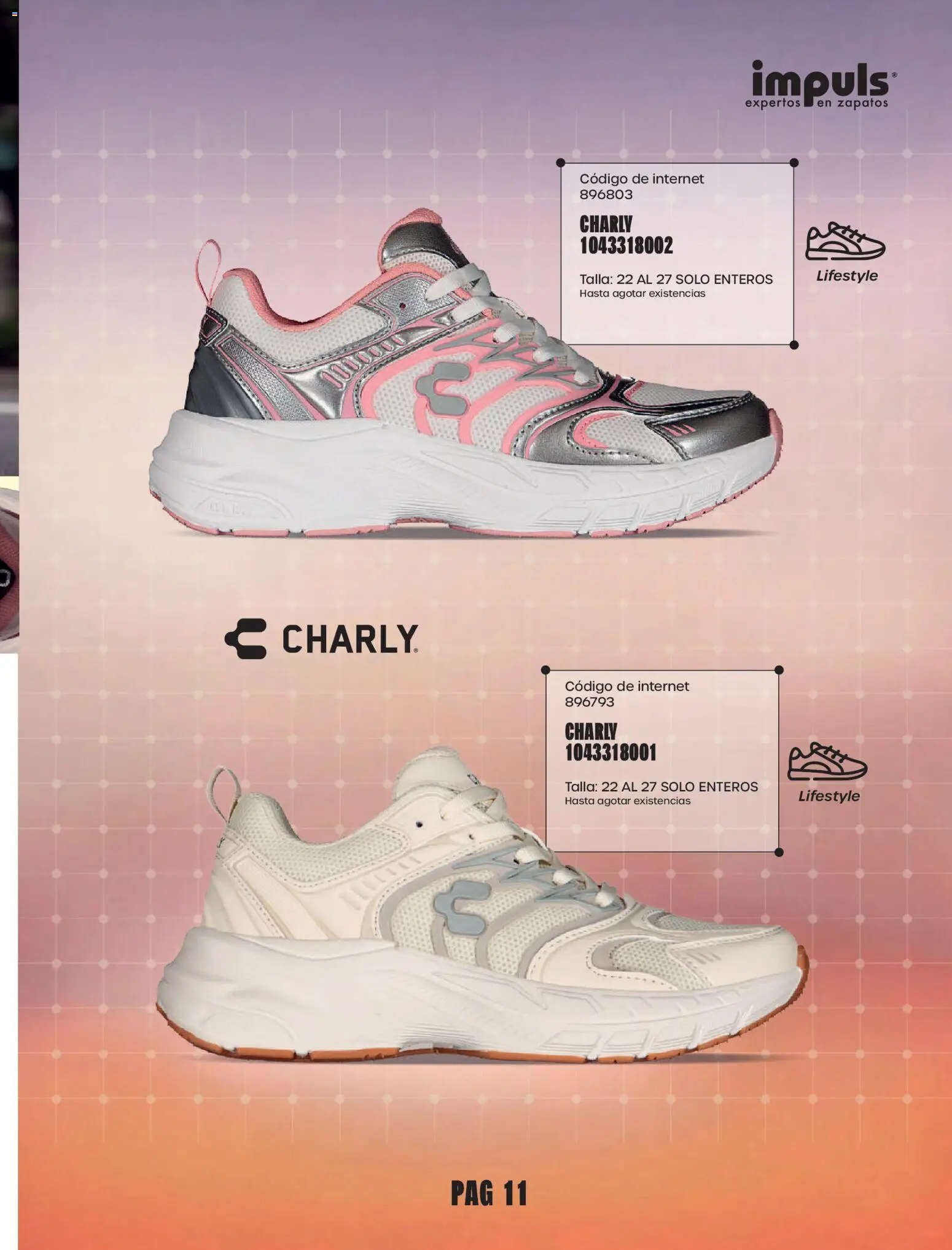 Nuevas ofertas de Impuls válidas en toda la República Mexicana desde el 01/09/2026. ¡Encuentra las mejores ofertas en Impuls catálogo Urban Sport! | Página: 13 | Productos: Zapatos