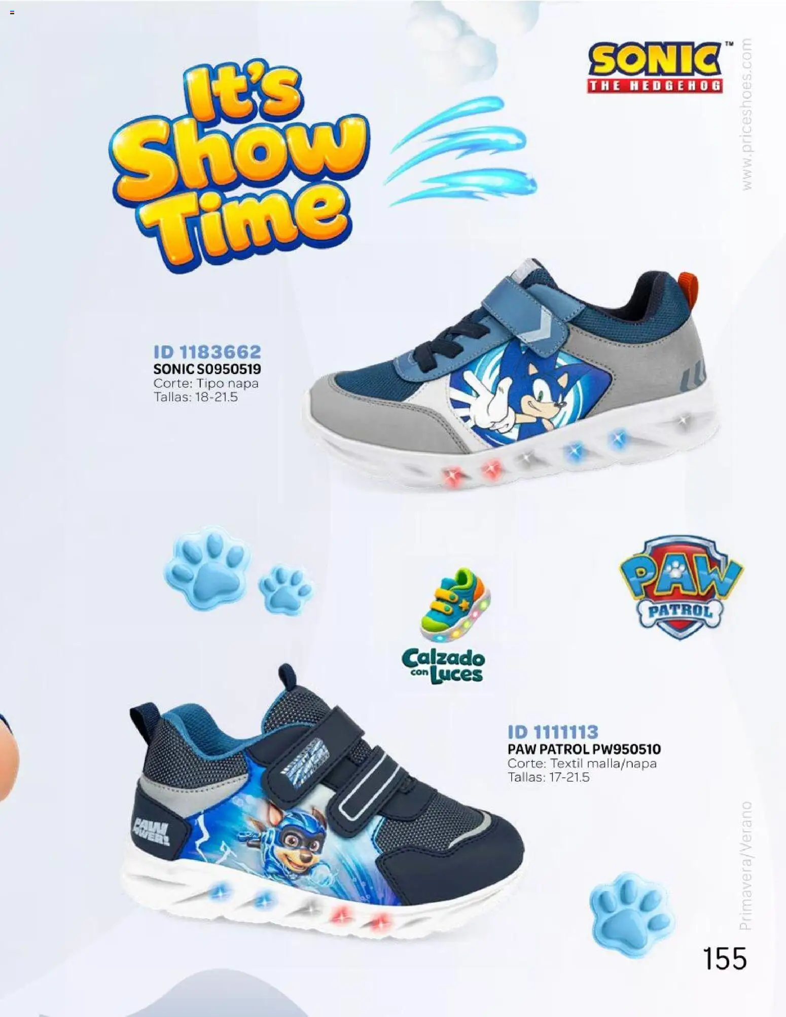 Nuevas ofertas de Price Shoes válidas en toda la República Mexicana desde el 25.04.2026. ¡Encuentra las mejores ofertas en Price Shoes catálogo Kids todo en uno! | Página: 155