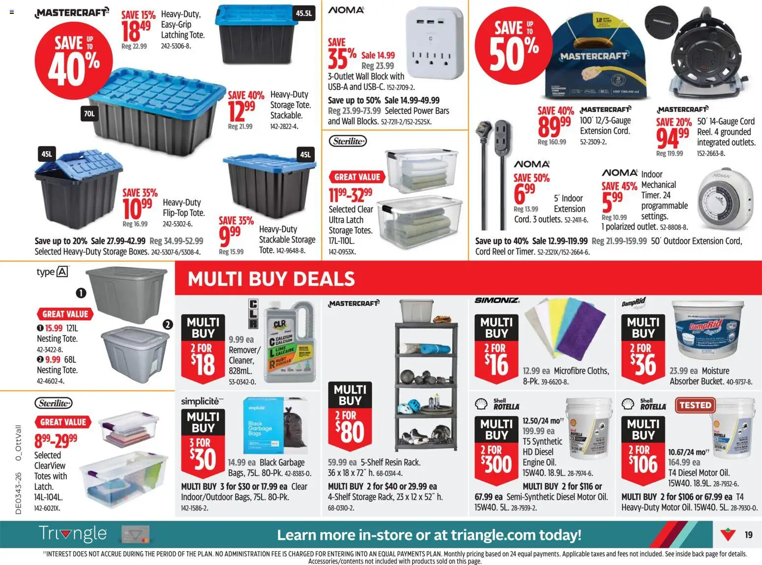 Canadian Tire flyer valid from Oct 22, 2026 | Page: 18