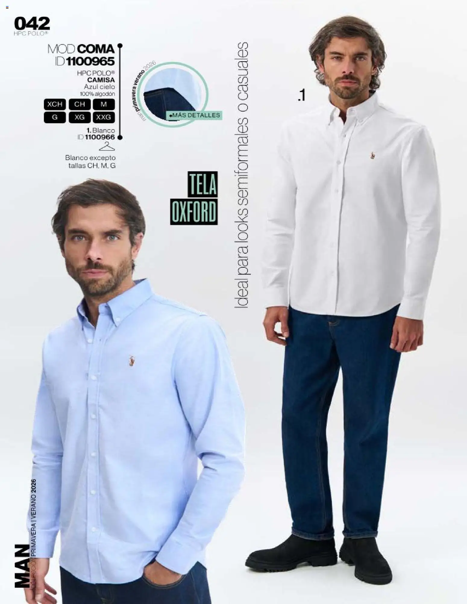Nuevas ofertas de Price Shoes válidas en toda la República Mexicana desde el 03.04.2026. ¡Encuentra las mejores ofertas en Price Shoes catálogo Man! | Página: 42 | Productos: Camisa, Algodón