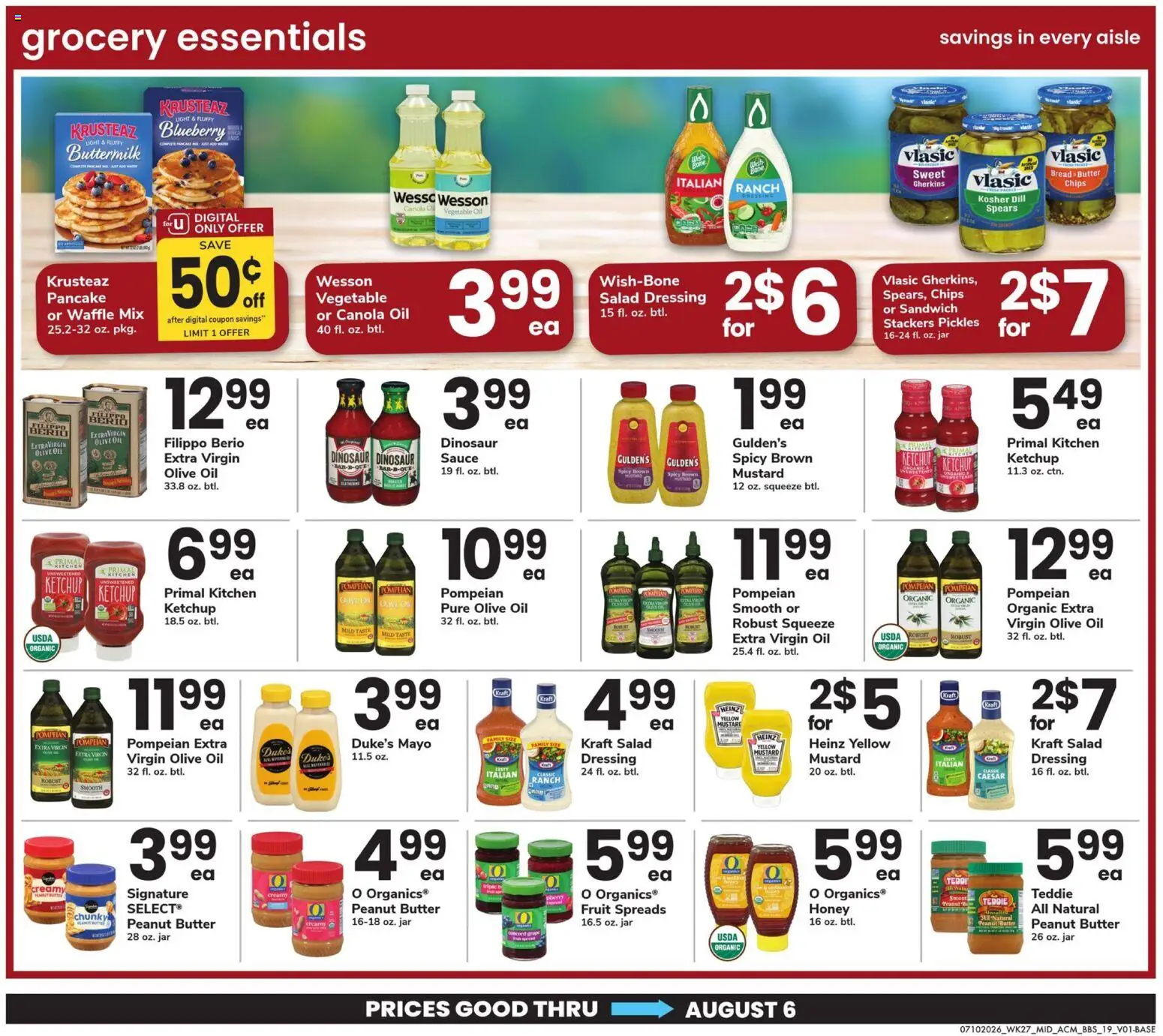 Acme Big Book of Savings - valid from 07/10/2026 | Page: 19 | Products: Oil, Bread, Ketchup, Salad