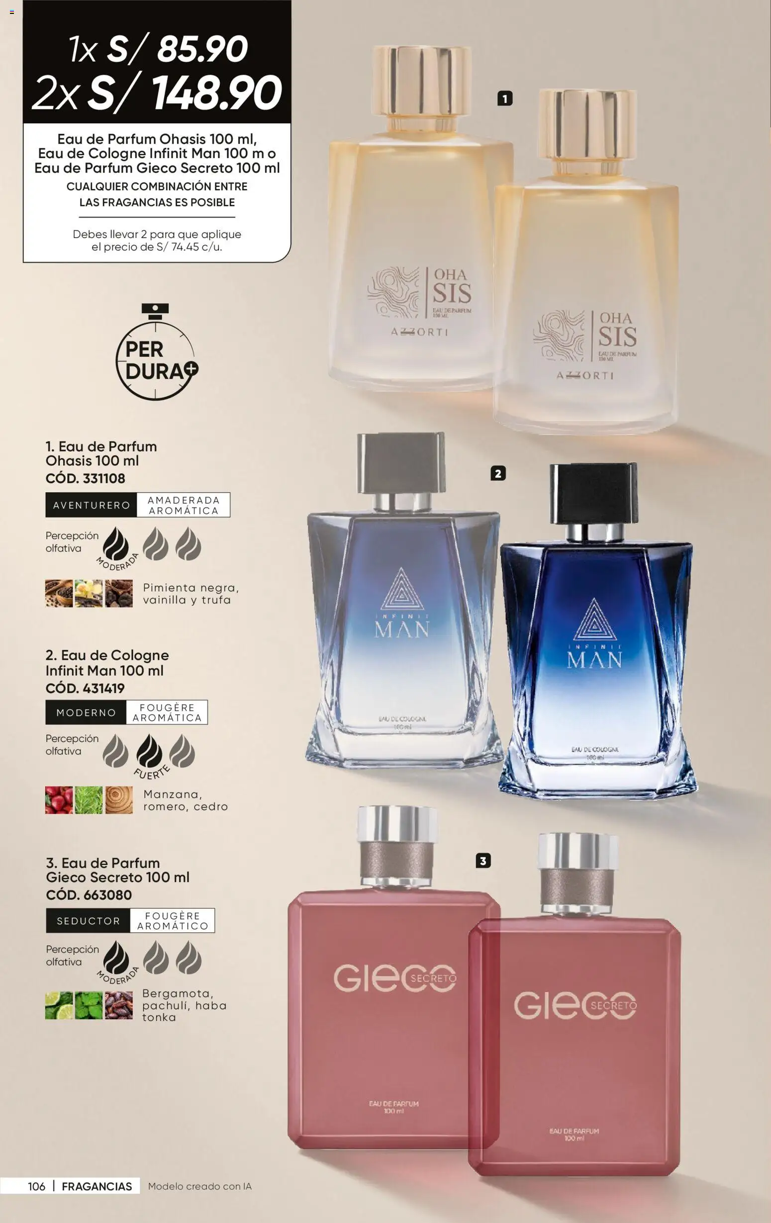 Catálogo Azzorti válido desde 31/08/2026 | Página: 112 | Productos: Vainilla