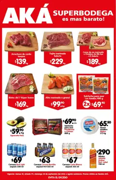 Vista previa de Arteli folleto Carnita Asada Aká Superbodegas, nuevo folleto de la tienda, válido en México a partir del 18/09/2026