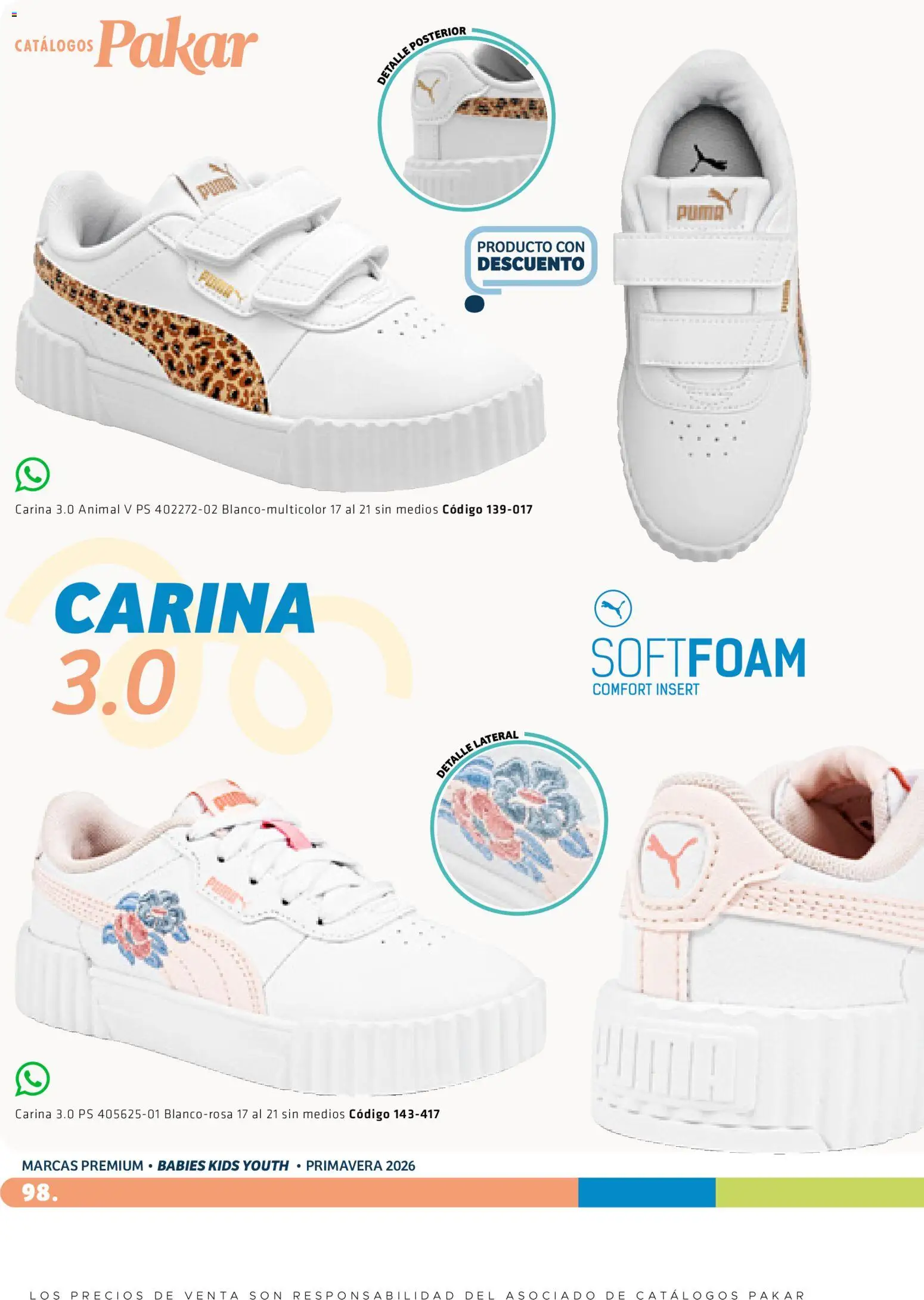 Nuevas ofertas de SC Pakar válidas en toda la República Mexicana desde el 27/02/2026. ¡Encuentra las mejores ofertas en SC Pakar catálogo Premium Kids! | Página: 98