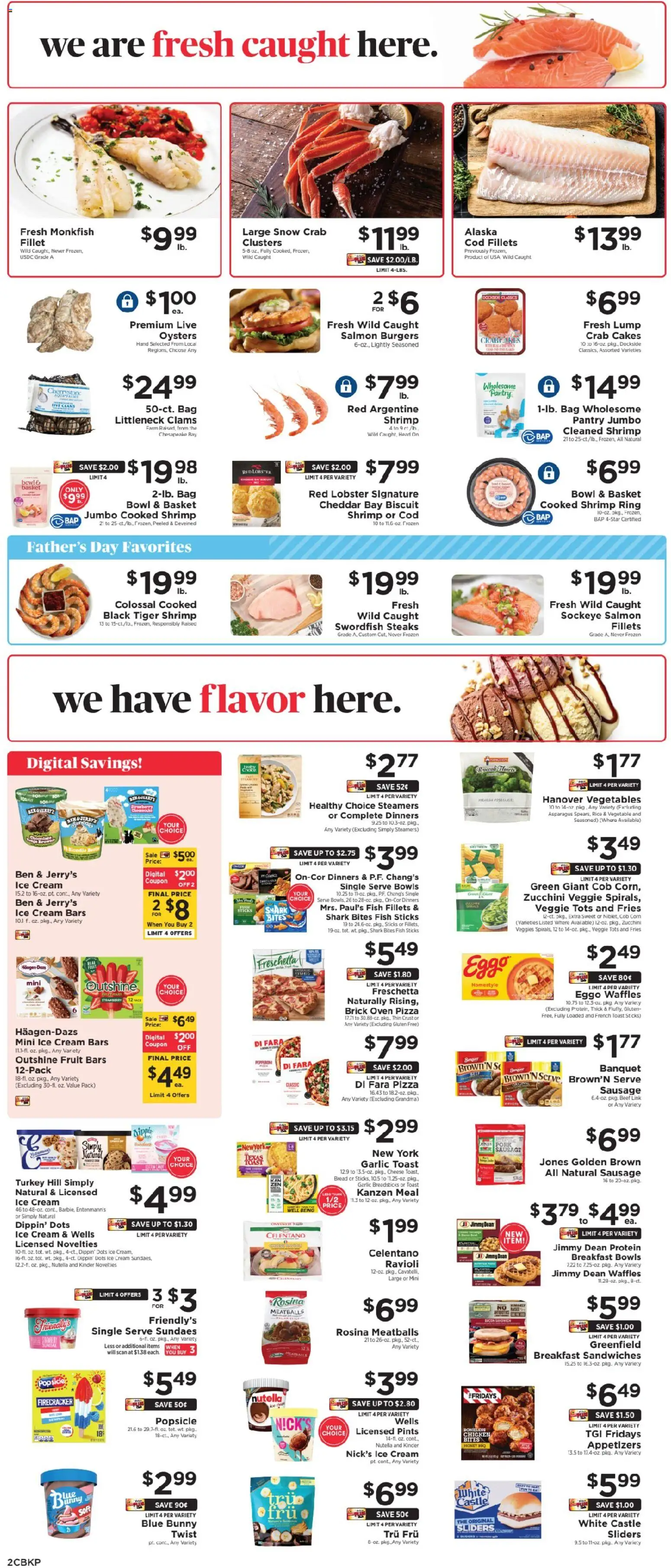 ShopRite Weekly Ad - valid from 14.06.2026 | Page: 3 | Products: Asparagus, Ice cream, Bag, Oven