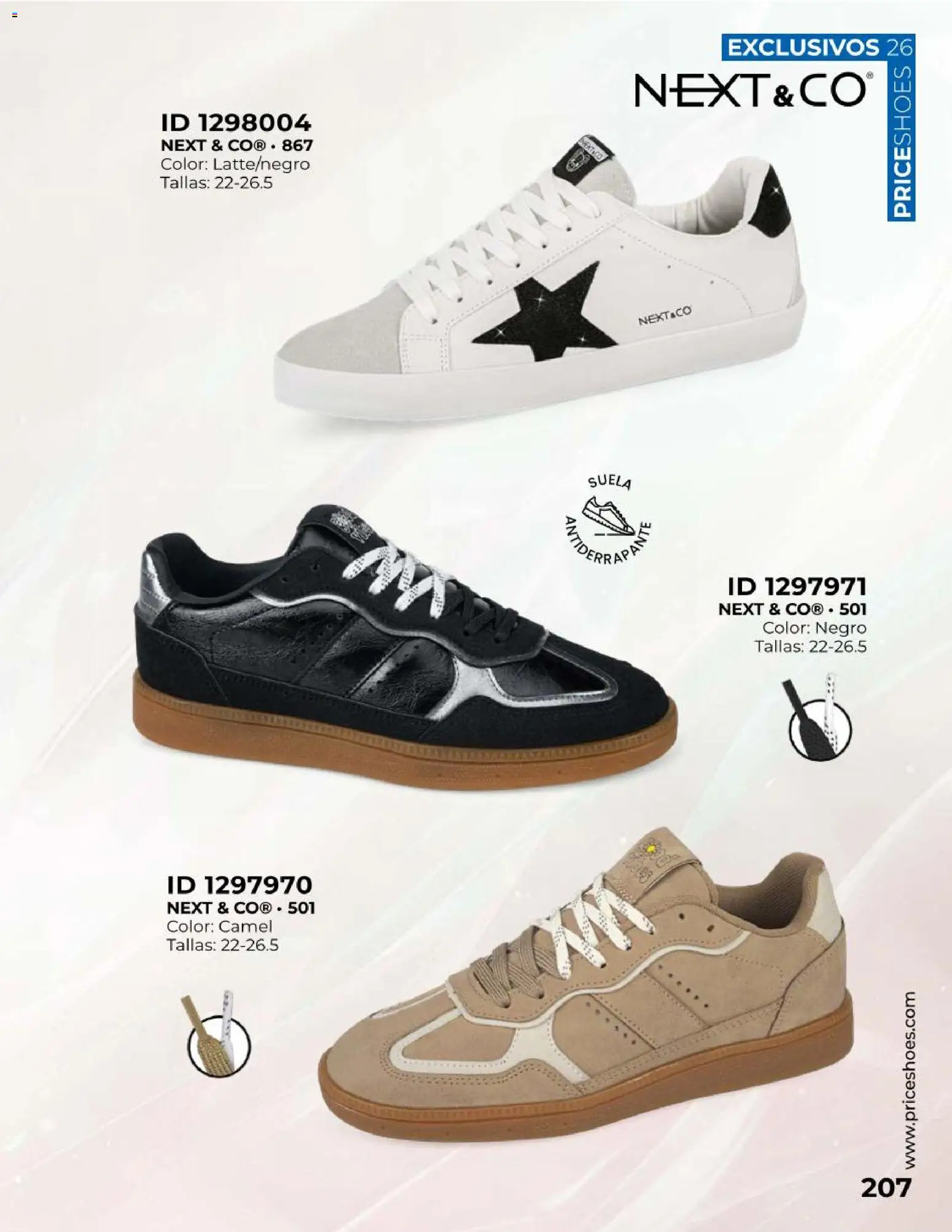 Nuevas ofertas de Price Shoes válidas en toda la República Mexicana desde el 09.05.2026. ¡Encuentra las mejores ofertas en Price Shoes catálogo Exclusivos! | Página: 207
