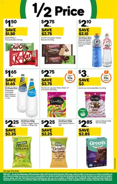Preview of Woolworths catalogue - valid from 16/09/2026 | Page: 11 | Products: Milk, Popcorn, Sugar, Scotch