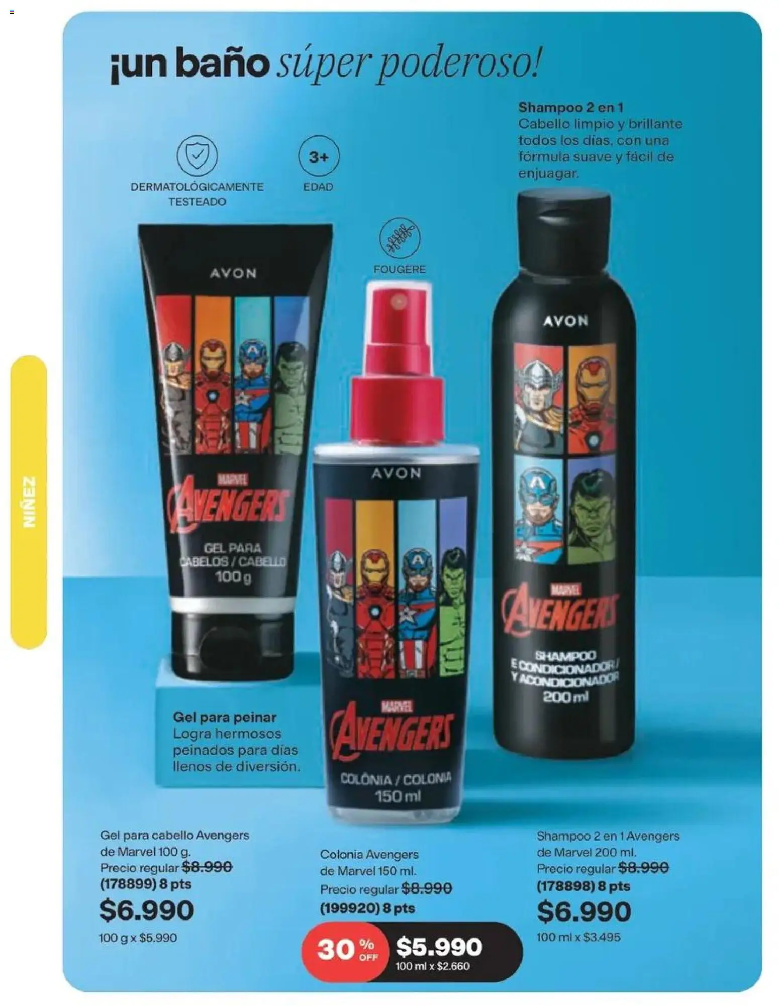 Catálogo Avon Campaña 14 │ válido desde el 15.09.2026 | Página: 143 | Productos: Baño, Acondicionador, Shampoo